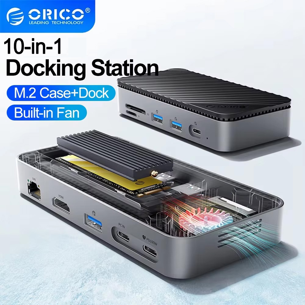 Usb C Hub Sd Card Reader 4K Hdmi - ORICO USB C HUB con ventilador