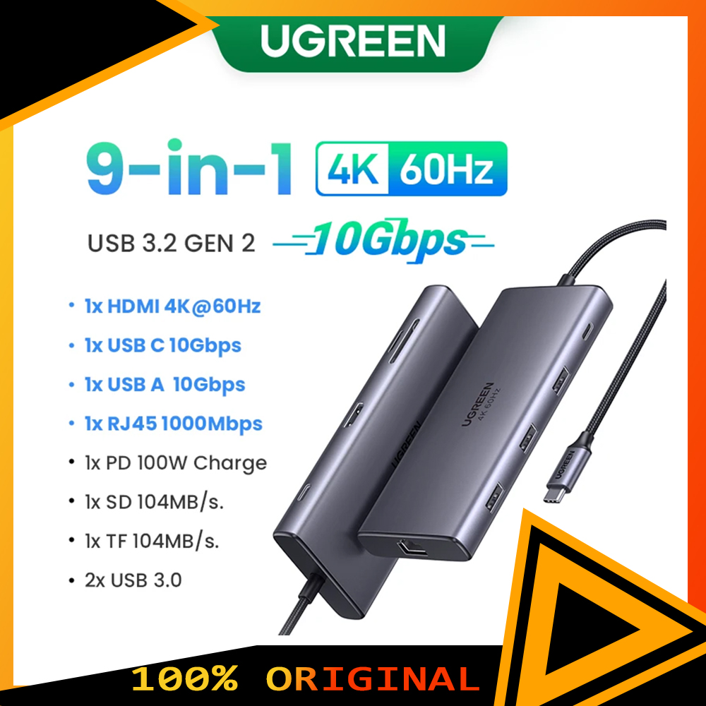 Docking Station For Macbook Pro - UGREEN USB C HUB 4K60Hz adaptador