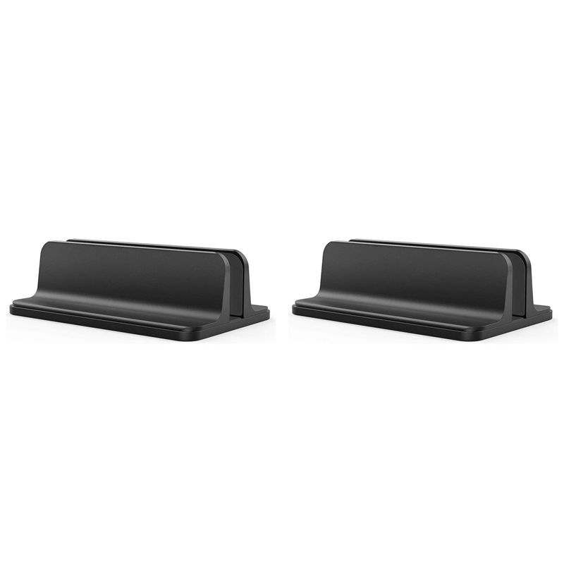 Laptop Stand Dock Aluminum - Soporte vertical para portátil con textura