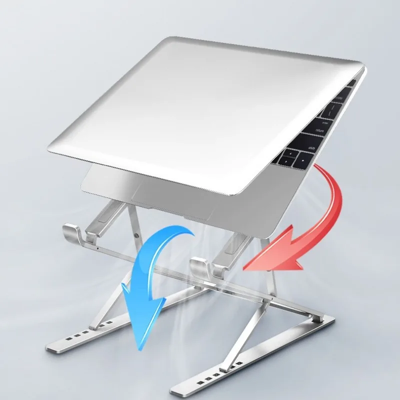 Laptop Stand Dock Aluminum - Soporte plegable y ajustable de aluminio