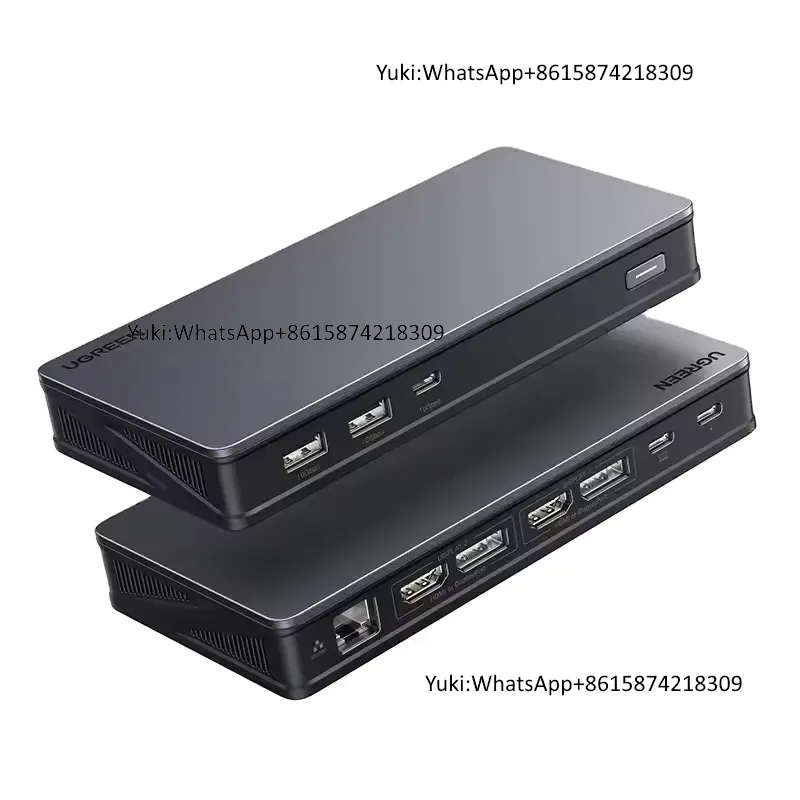 Docking Station Displaylink Dual 4K - Base de Conexión USB C 9