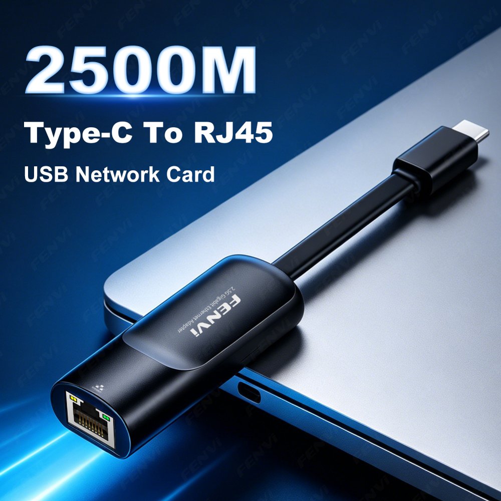 Usb C Hub Ethernet 2.5G - Adaptador Ethernet Gigabit de 2.5G, Tarjeta