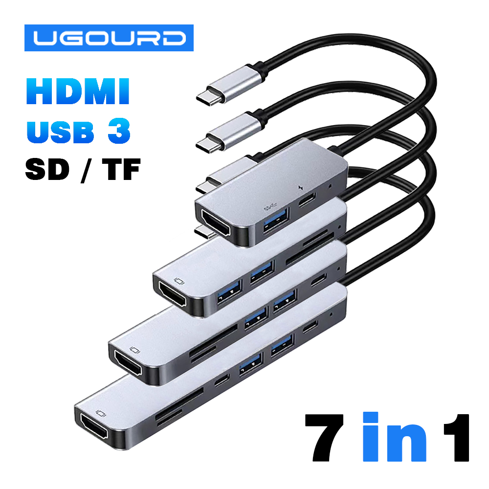 Usb C Dock With 100W Pd - USB C HUB a HDMI 4K