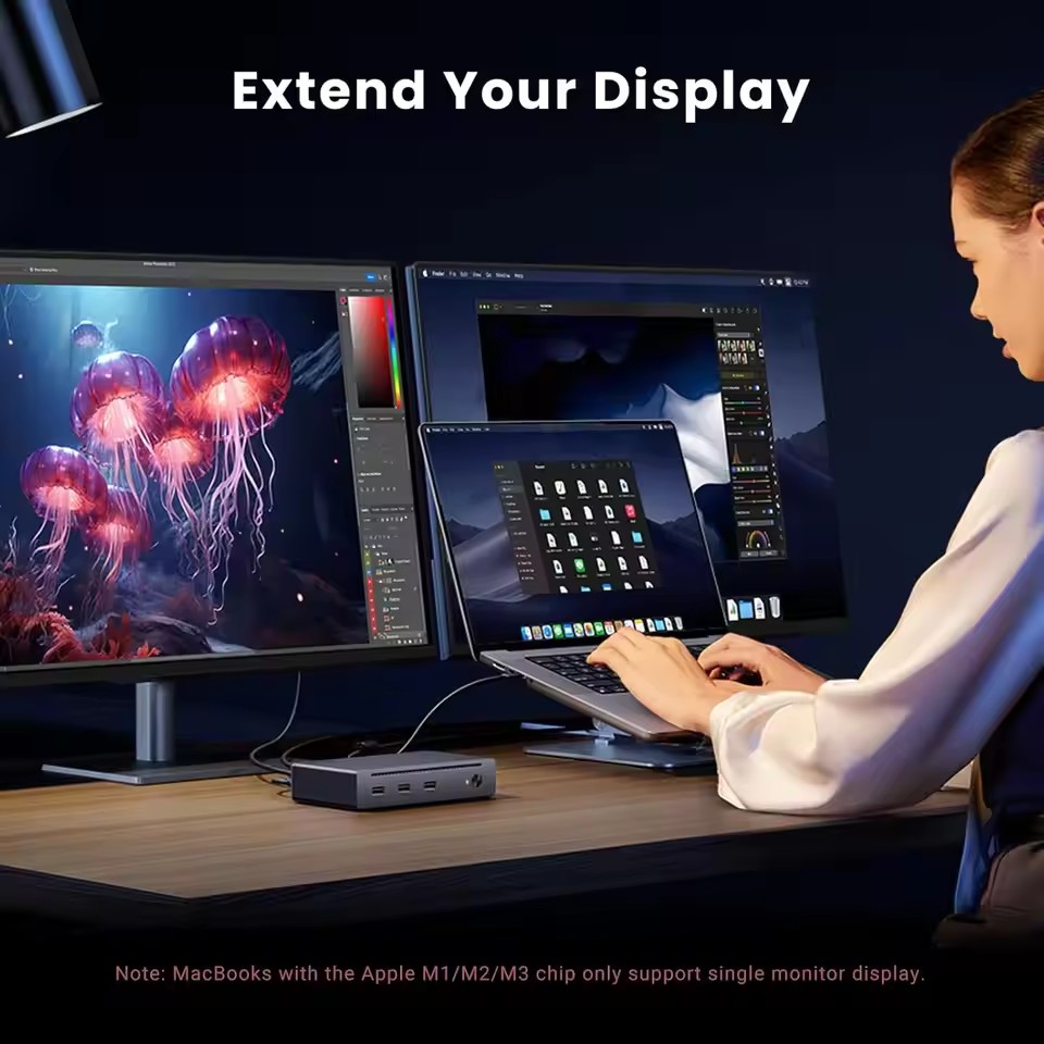 Thunderbolt Dock 3 Display - Base de Conexión UGREEN Thunderbolt 4