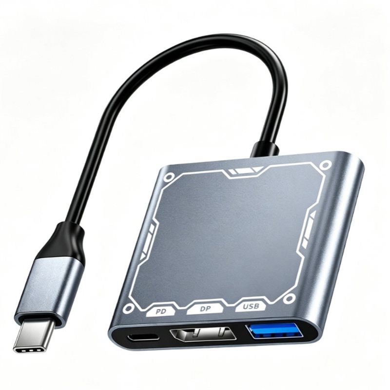Usb C Dock With 100W Pd - ¡N93NUEVO! Adaptador de tipo C a