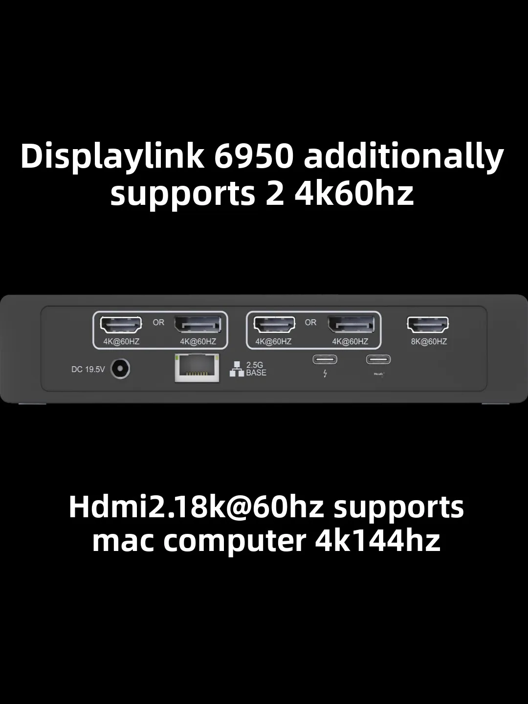 La estación de acoplamiento Th - Docking Station Displaylink Dual 4K reseña y precio