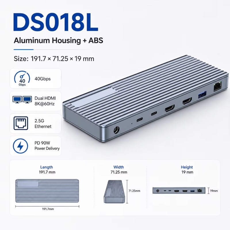 Base de Conexión Thunderbolt 4 - Docking Station Thunderbolt 4 reseña y precio