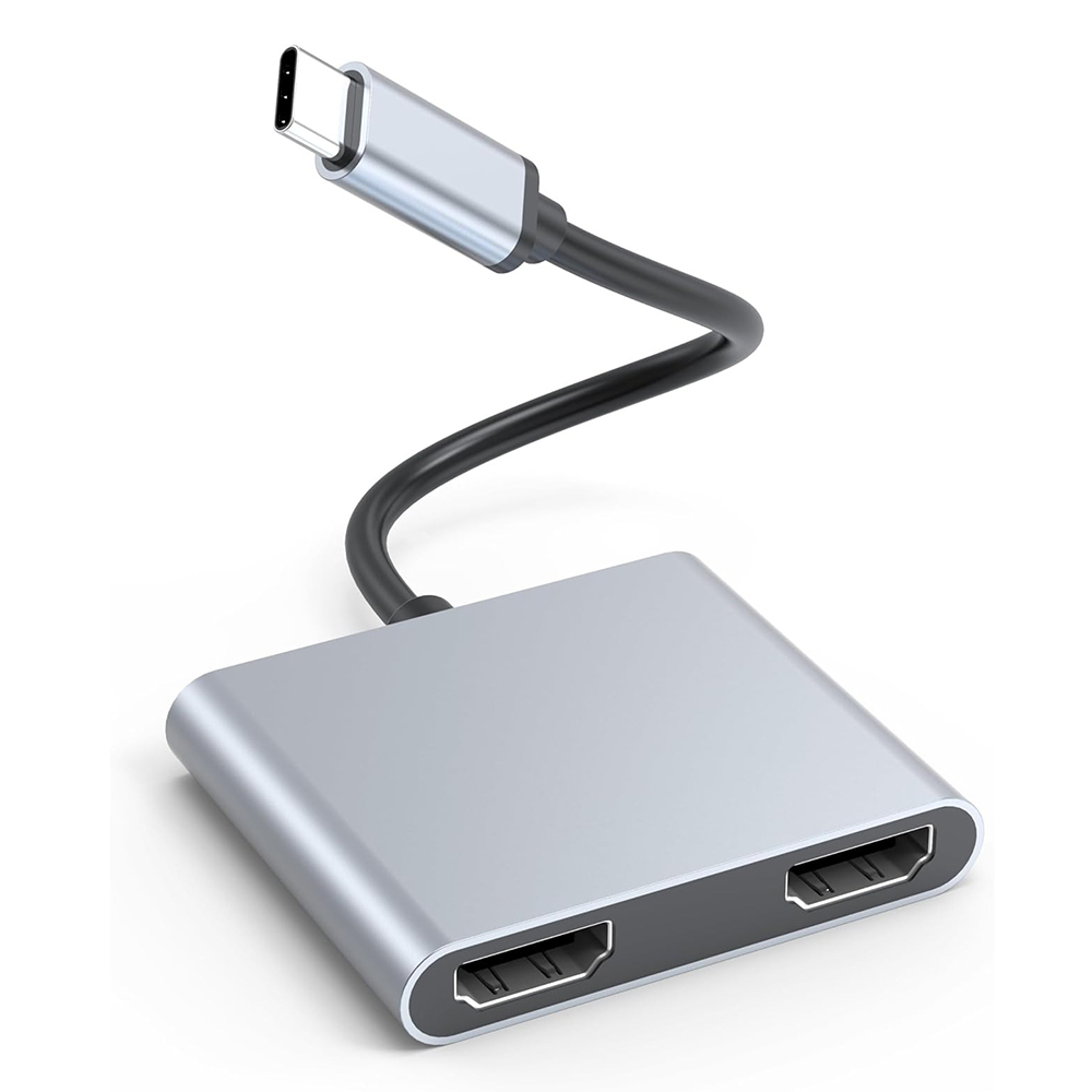 Adaptador de pantalla USB C a  - Usb C Dock Dual Hdmi 4K reseña y precio