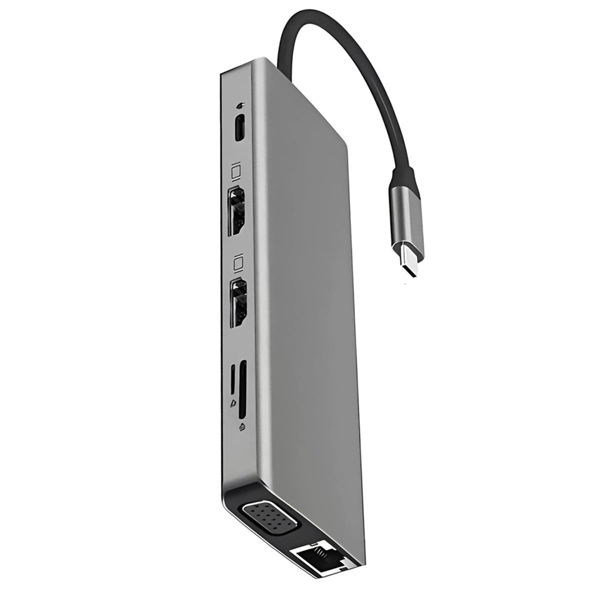 Hub USB C 12 en 1, Adaptador d - Usb C Hub 12 In 1 Triple Display reseña y precio