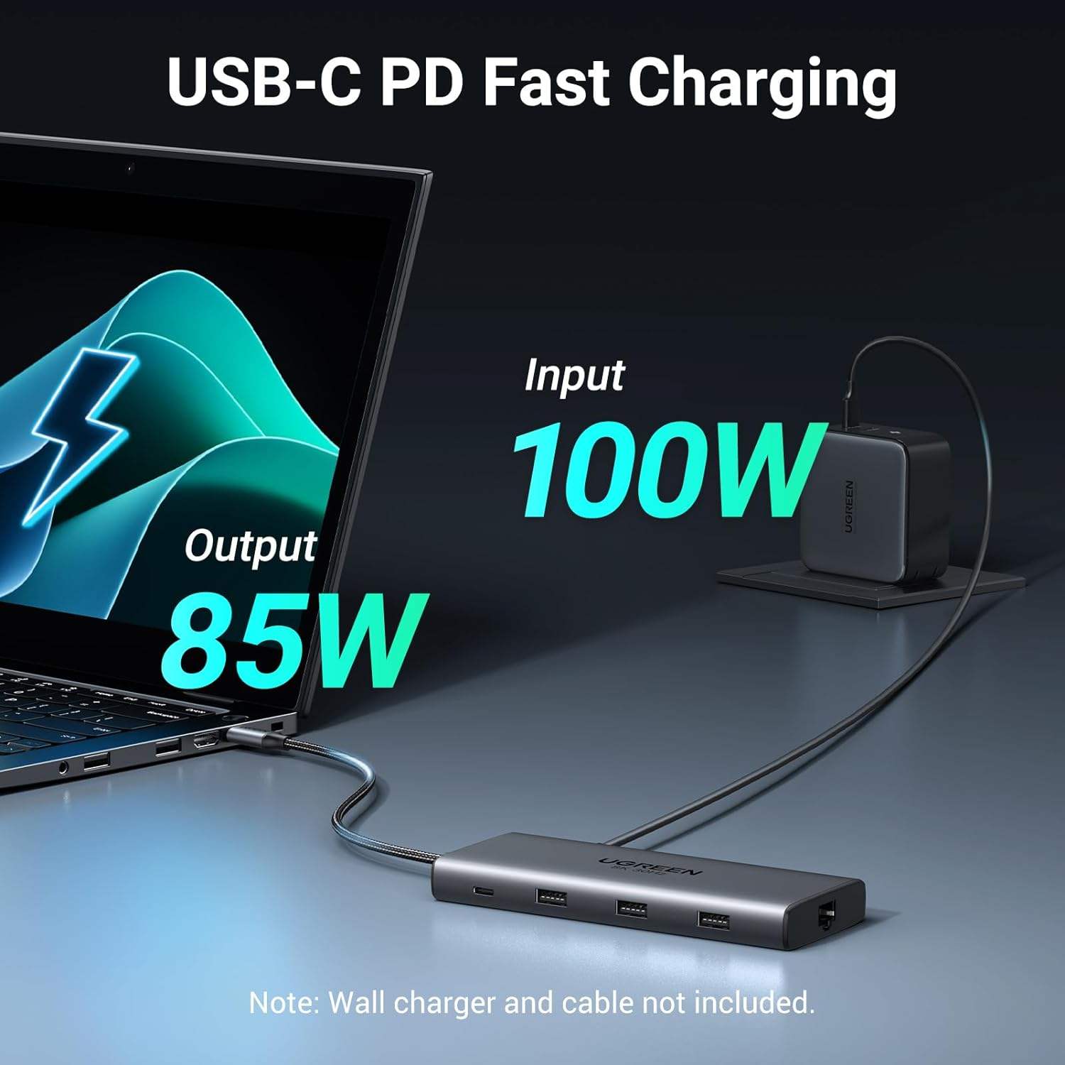 Base de Conexión UGREEN Revodo - Usb C Dock With 100W Pd reseña y precio
