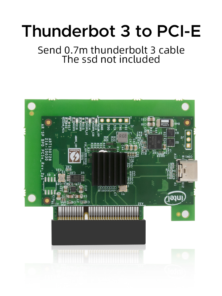 Thunderbolt 3 a pcie3.0X4 modu - Thunderbolt Dock 3 Display reseña y precio