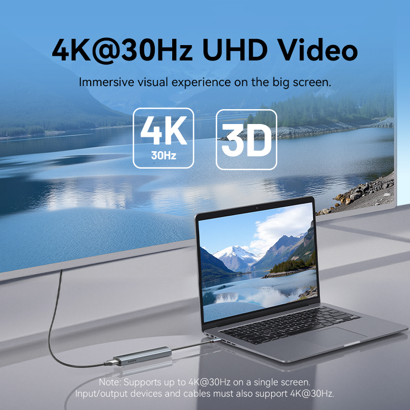 Vention 5 en 1 USB C Hub 4K HD - Docking Station For Macbook Pro reseña y precio