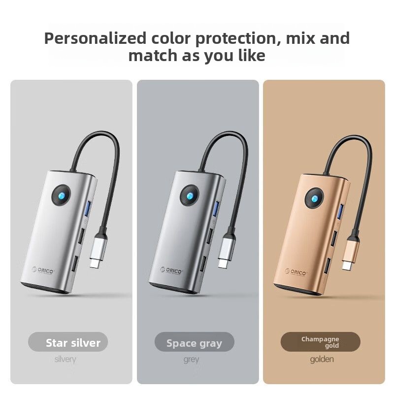 Hub USB C Orico 13 en 1 con Et - Docking Station For Macbook Pro reseña y precio