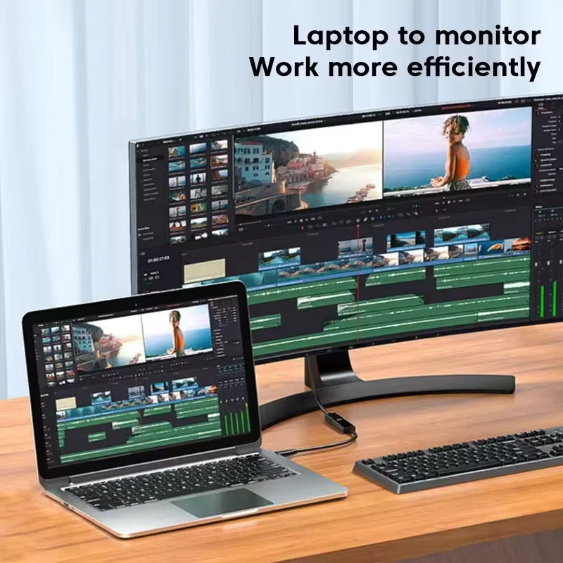 Cable KEBIDU Tipo C a HDTV, Co - Usb C Dock Dual Hdmi 4K reseña y precio