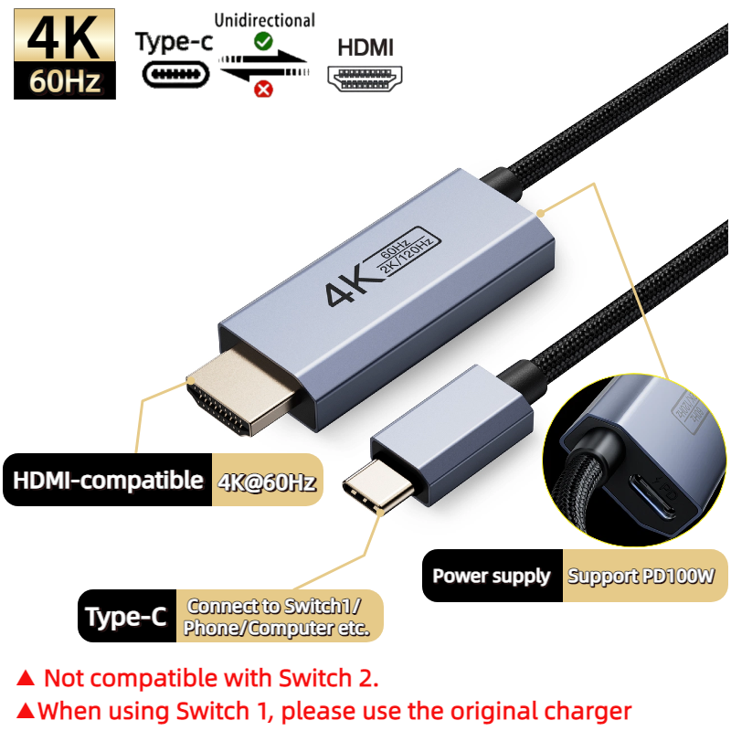 Base de Conexión para Nintendo - Usb C Dock Dual Hdmi 4K reseña y precio