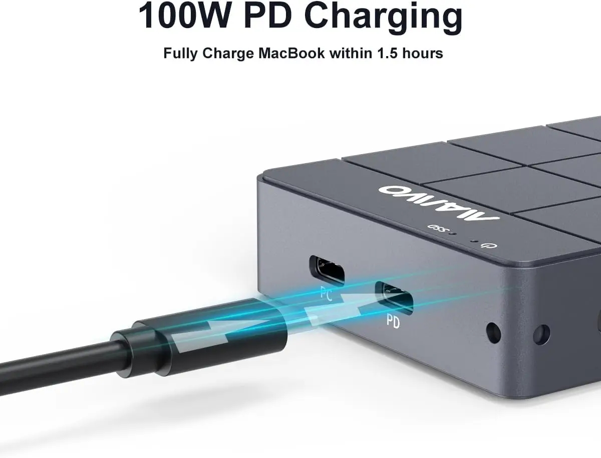 Estación de Conexión MAIWO 11  - Usb C Hub With M.2 Nvme Slot reseña y precio