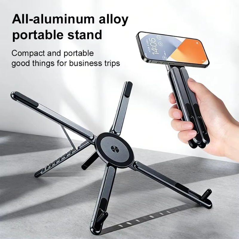 Soporte magnético portátil par - Laptop Stand Dock Aluminum reseña y precio