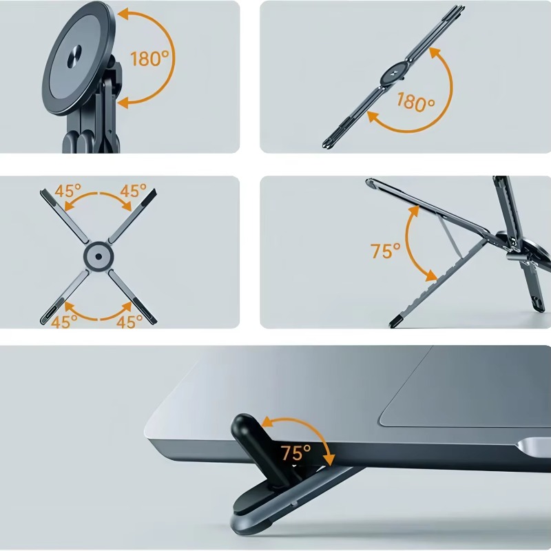 Soporte magnético portátil par - Laptop Stand Dock Aluminum reseña y precio