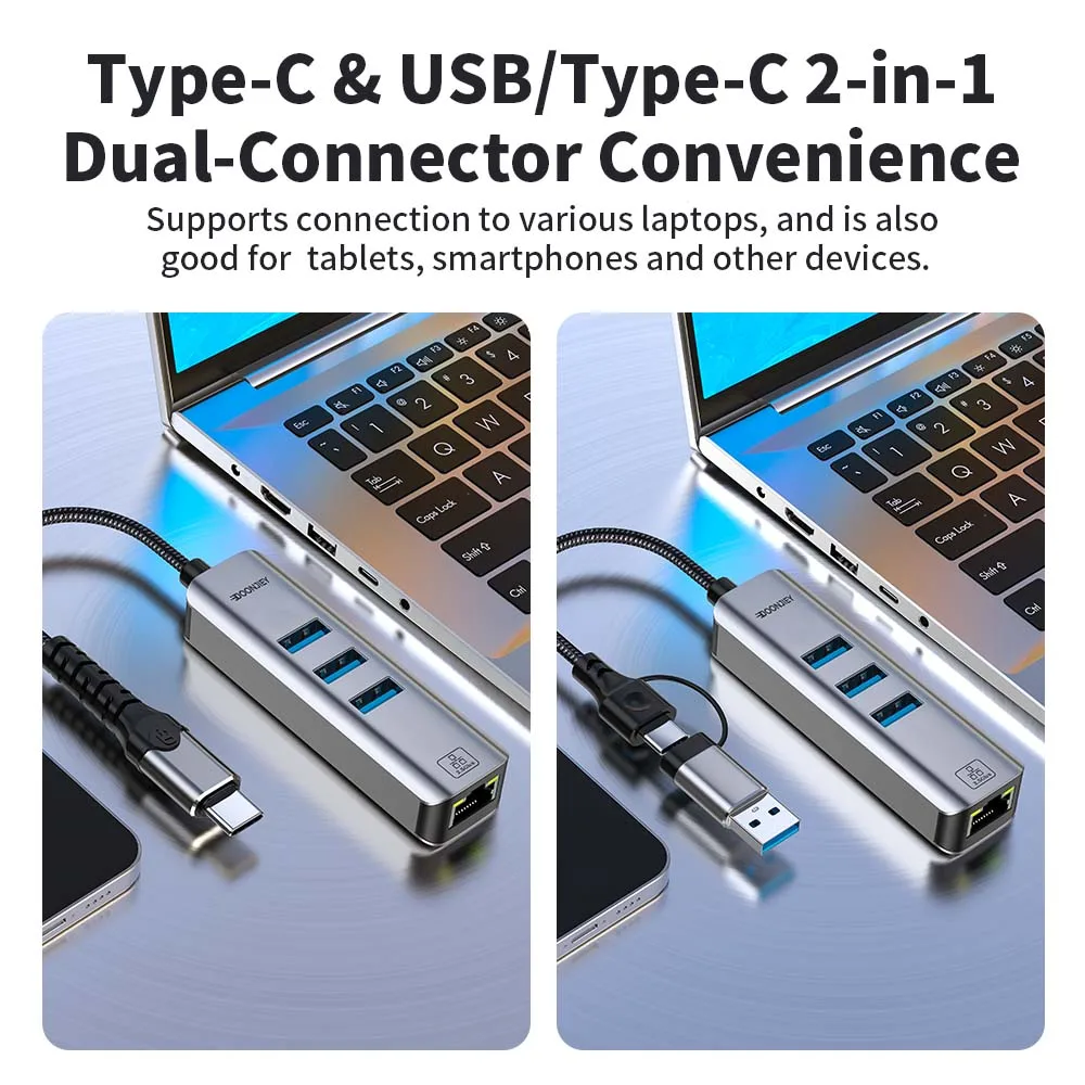 Adaptador convertidor de red 4 - Usb C Hub Ethernet 2.5G reseña y precio