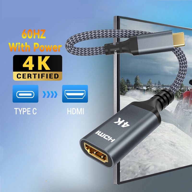 Adaptador USB C a HDMI Cable 4 - Usb C Dock Dual Hdmi 4K reseña y precio