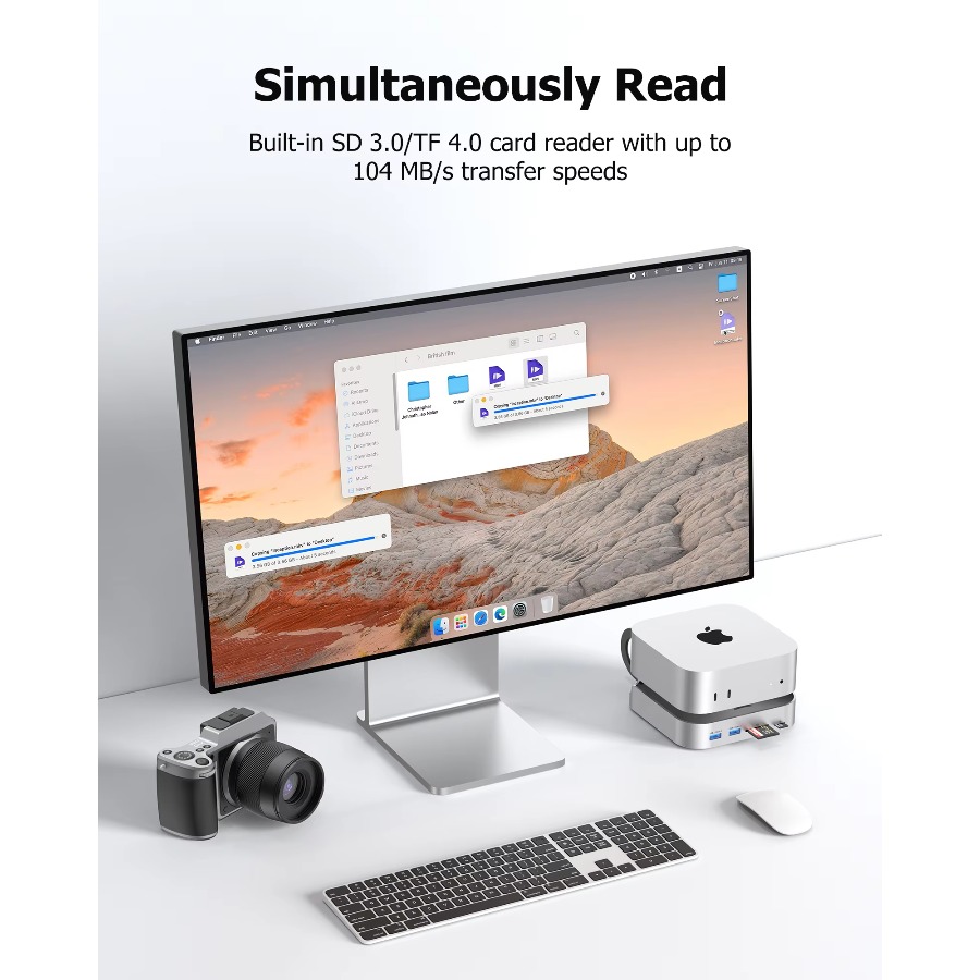 Hub USB C para Mac Mini M4 est - Usb C Hub With M.2 Nvme Slot reseña y precio