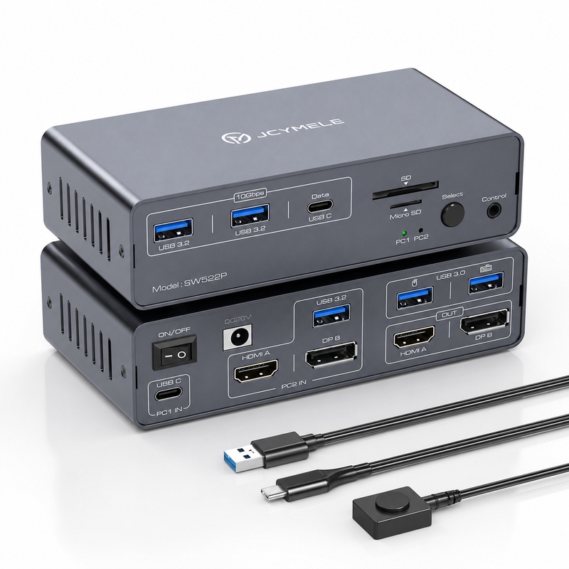 Base de Conexión con Interrupt - Docking Station Dual Monitor Dp Hdmi reseña y precio
