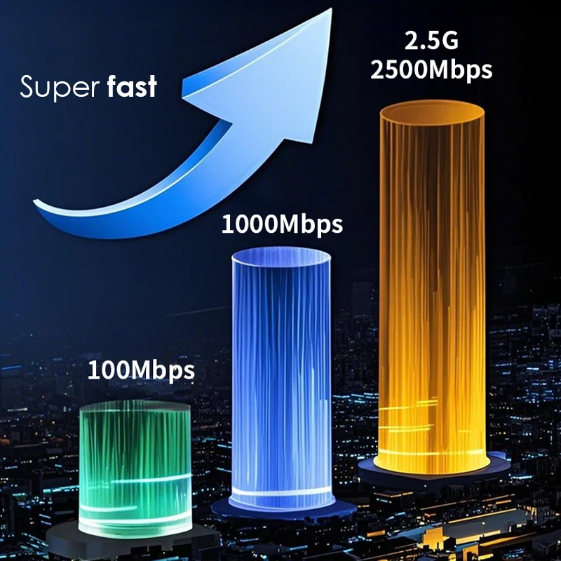2500Mbps USB 3,0/tipo C a RJ45 - Usb C Hub Ethernet 2.5G reseña y precio