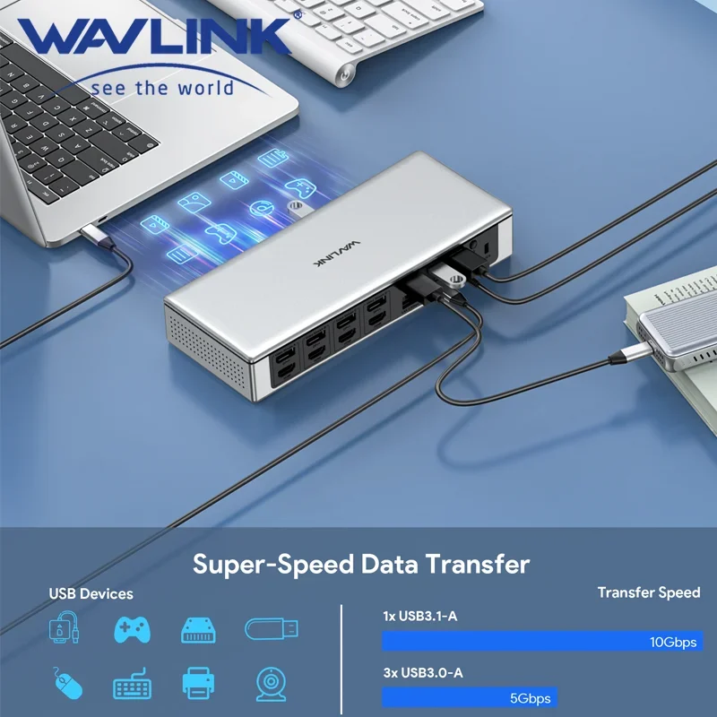 Base de Conexión USB C Display - Docking Station Displaylink Dual 4K reseña y precio