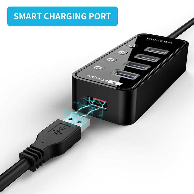 USB HUB 3,0 4 cargador de telé - Docking Station For Macbook Pro reseña y precio