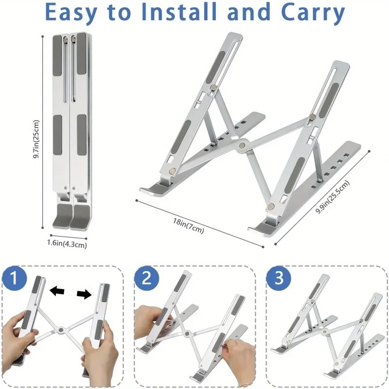 Regalo navideño ideal para rel - Laptop Stand Dock Aluminum reseña y precio