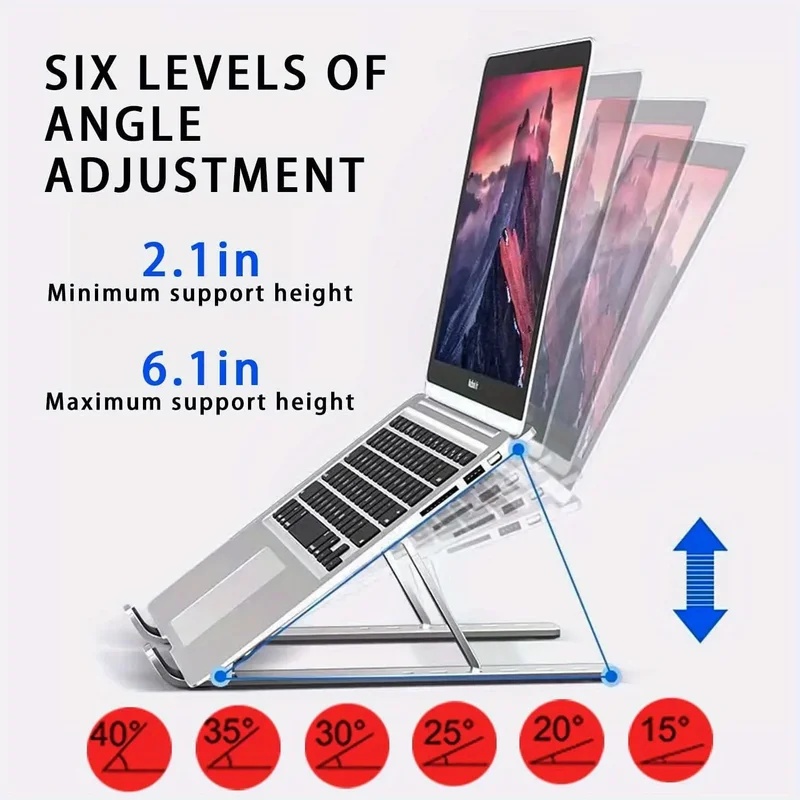 Regalo navideño ideal para rel - Laptop Stand Dock Aluminum reseña y precio