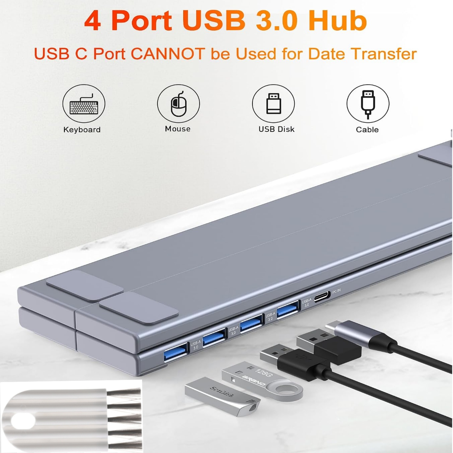 Base para portátil con conexió - Laptop Stand Dock Aluminum reseña y precio