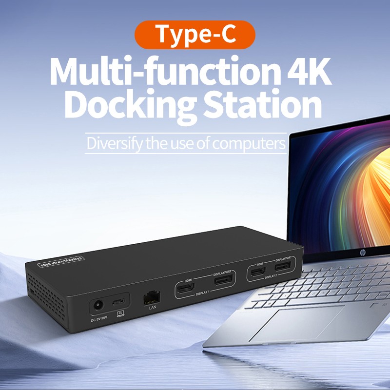 EE1 Estación de Expansión Mult - Docking Station Displaylink Dual 4K reseña y precio