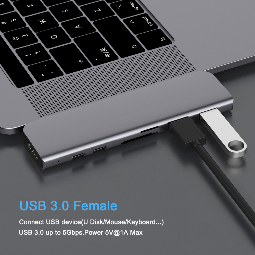 Adaptador USB 3,1 tipo C Hub a - Docking Station Thunderbolt 4 reseña y precio