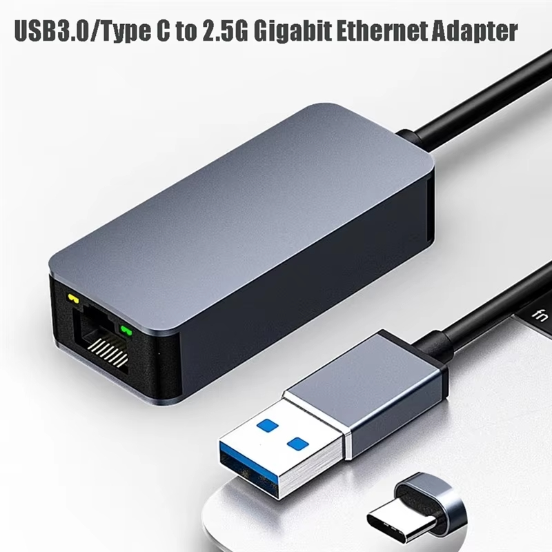 Adaptador Convertidor Ethernet - Usb C Hub Ethernet 2.5G reseña y precio
