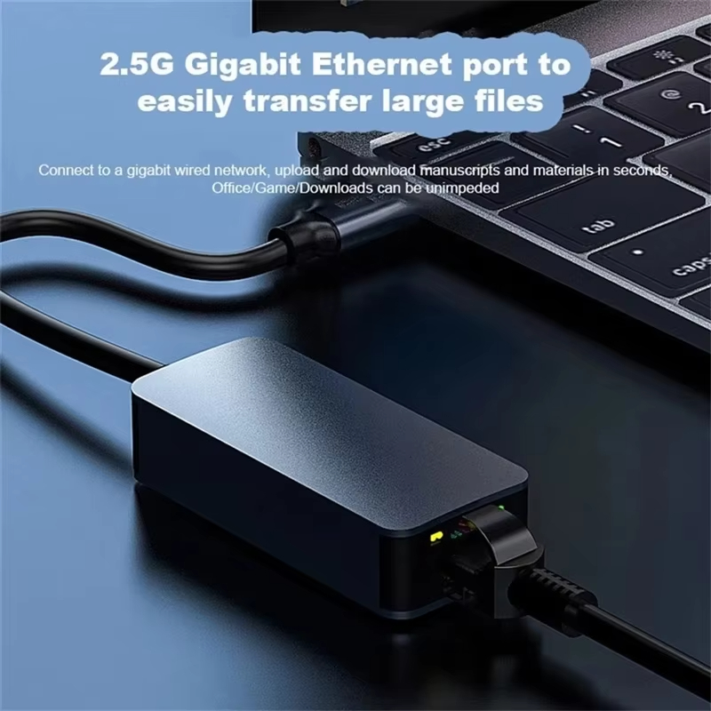 Adaptador Convertidor Ethernet - Usb C Hub Ethernet 2.5G reseña y precio