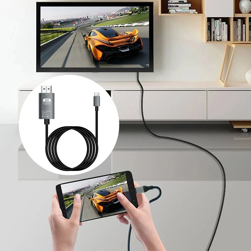 Cable USB C a HDMI, convertido - Usb C Dock Dual Hdmi 4K reseña y precio