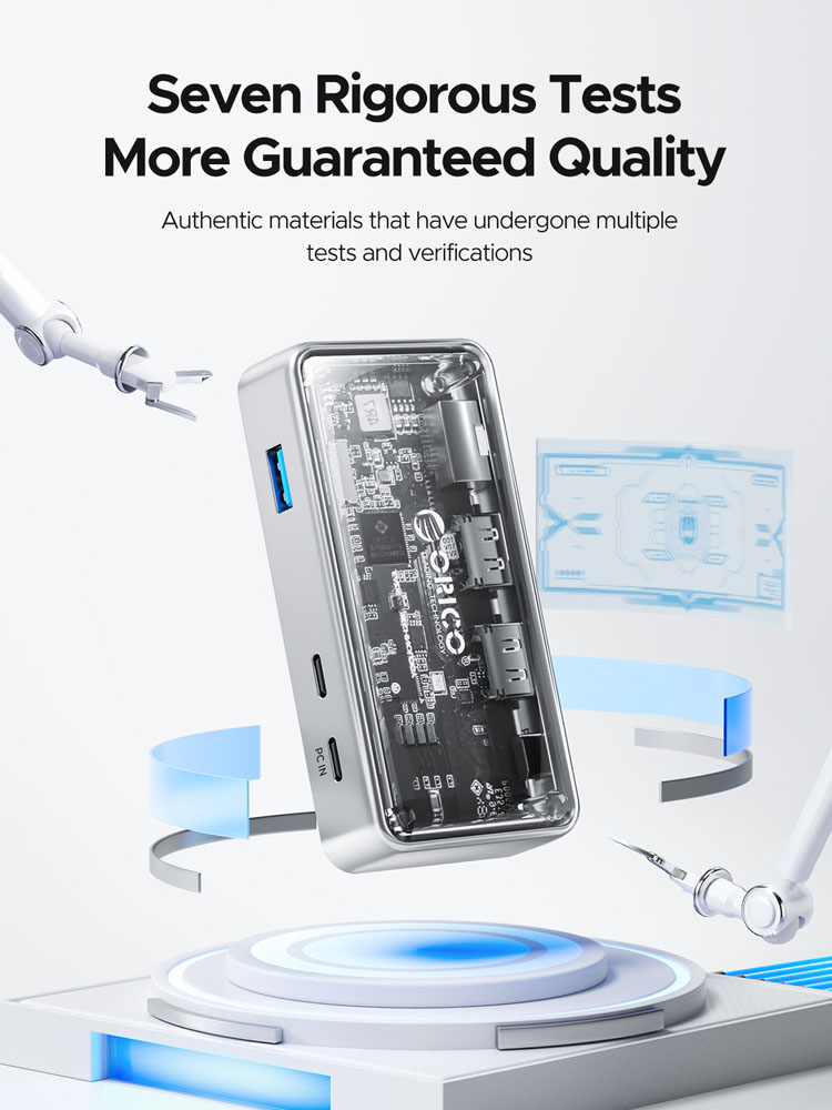 ORICO Estación de Conexión USB - Usb C Hub Ethernet 2.5G reseña y precio