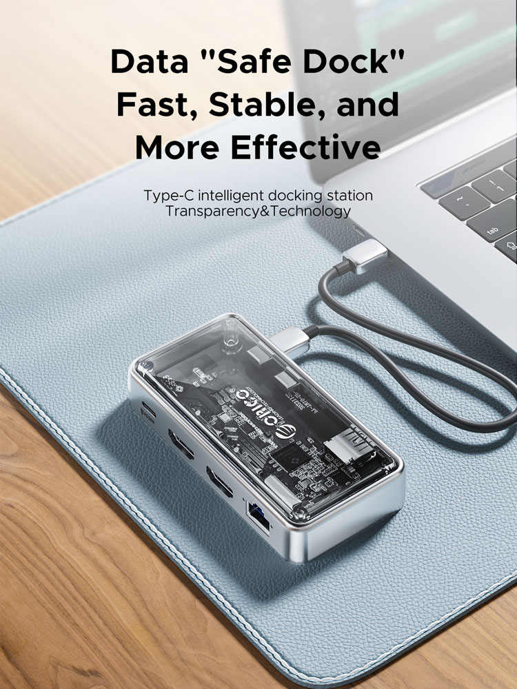 ORICO Estación de Conexión USB - Usb C Hub Ethernet 2.5G reseña y precio