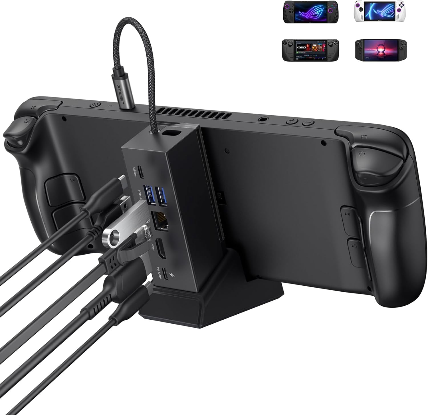 Estación de acoplamiento ROG A - Usb C Dock Dual Hdmi 4K reseña y precio