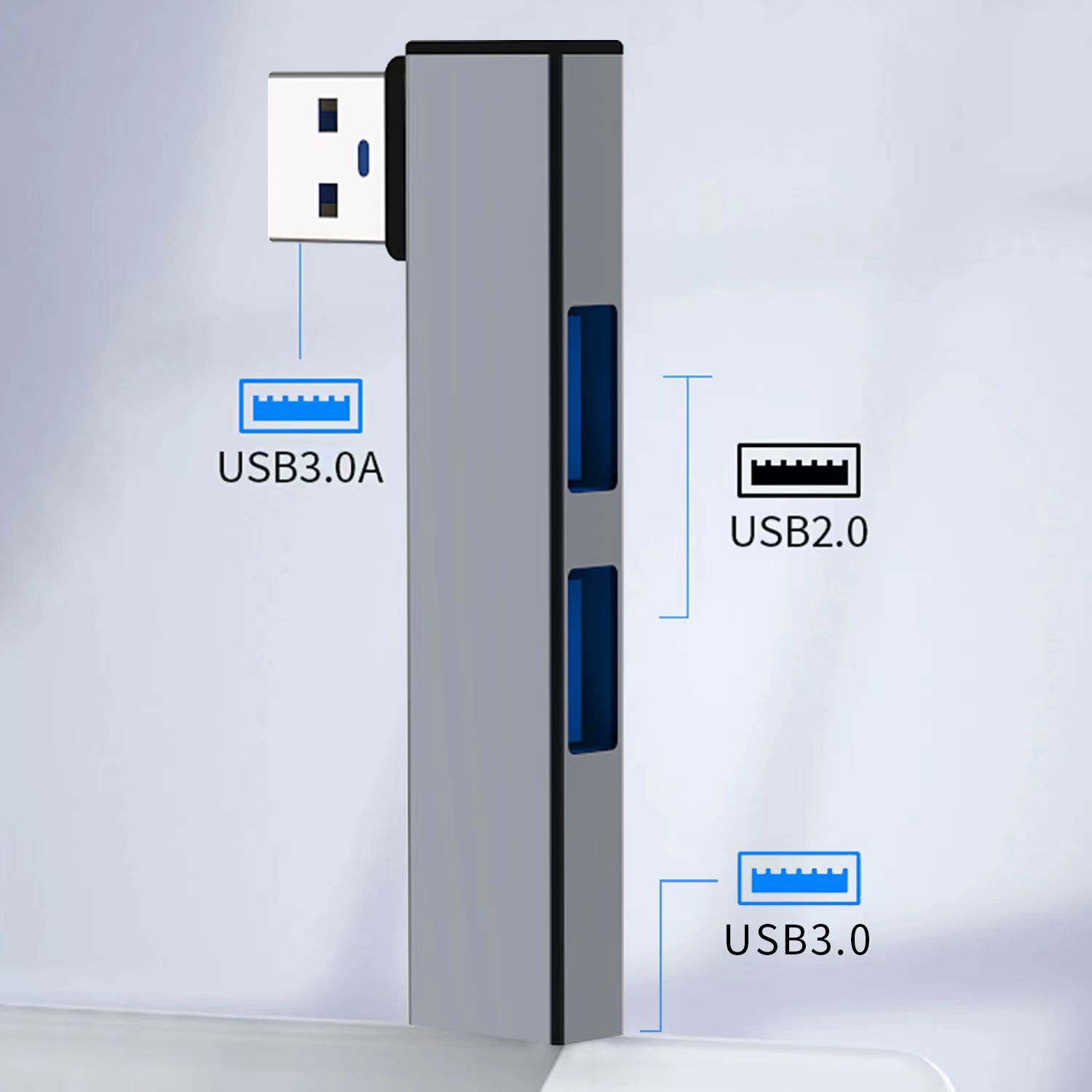 USB HUB 3,0 3 puertos Multi US - Docking Station For Macbook Pro reseña y precio