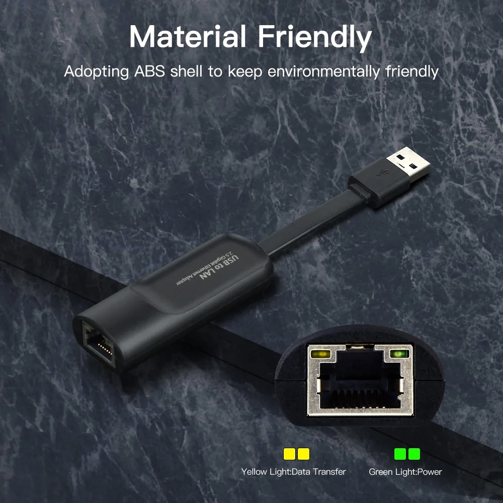 Adaptador Ethernet de 2500Mbps - Usb C Hub Ethernet 2.5G reseña y precio