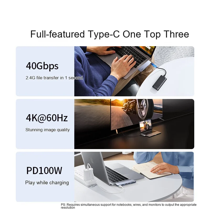 UGREEN 80856 CM380, concentrad - Usb C Dock With 100W Pd reseña y precio