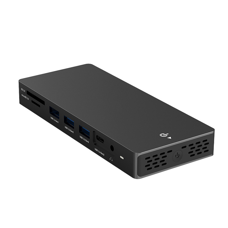 Estación de conexión USB-C con - Usb C Hub 12 In 1 Triple Display reseña y precio