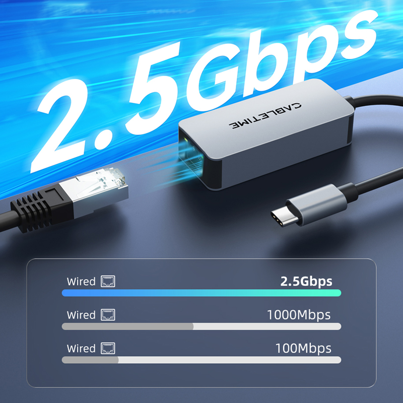 Adaptador Ethernet USB C CABLE - Usb C Hub Ethernet 2.5G reseña y precio