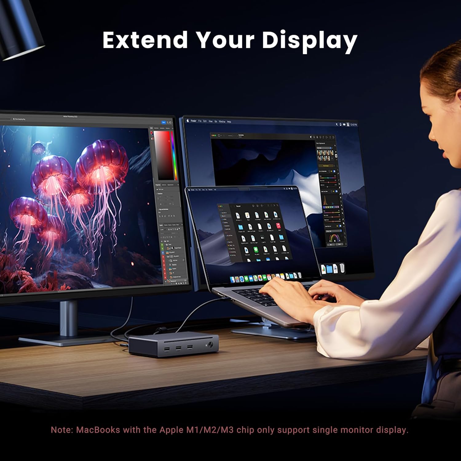 UGREEN Thunderbolt 4 Dock 8 en - Thunderbolt Dock 3 Display reseña y precio