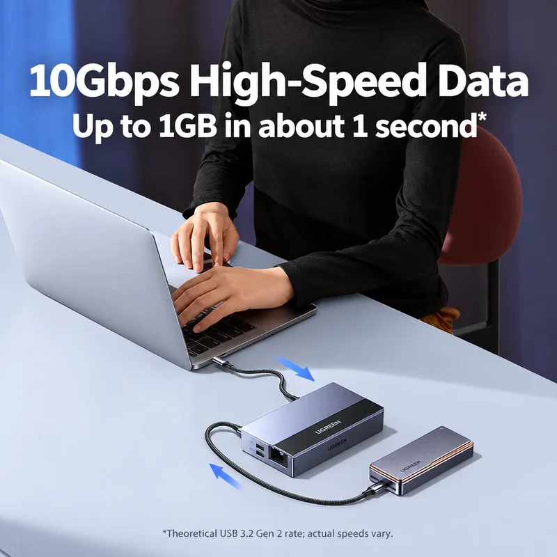 Base de conexión 9 en 1 para S - Usb C Dock With 100W Pd reseña y precio