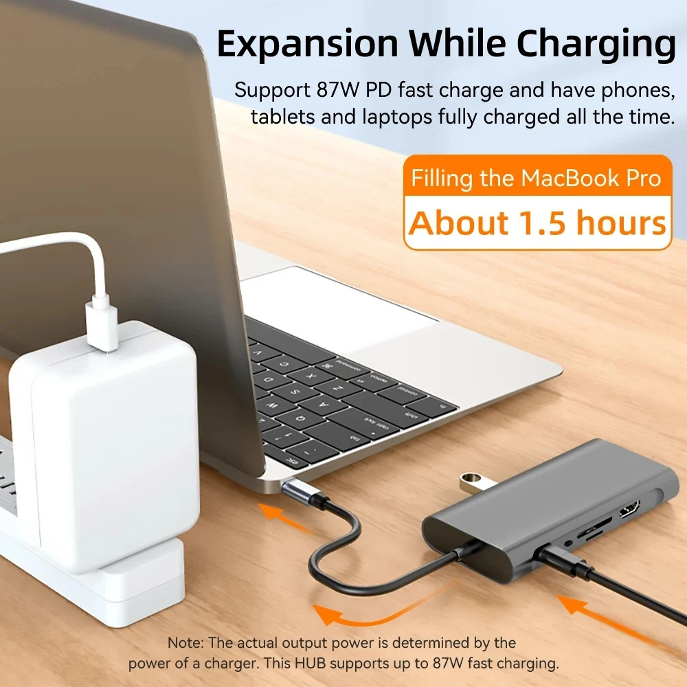 KEBIDUMEI Hub USB C de 11 Puer - Usb C Hub Sd Card Reader 4K Hdmi reseña y precio