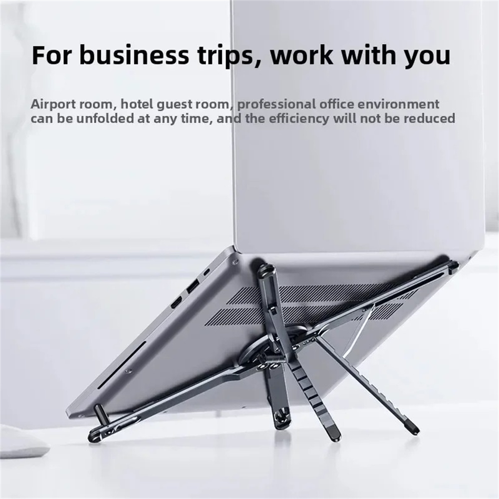 Soporte plegable de aleación d - Laptop Stand Dock Aluminum reseña y precio