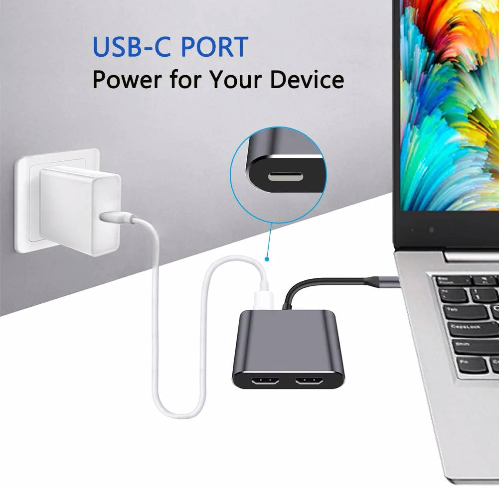 Pantalla 4k Uhd Usb C Thunderb - Usb C Dock Dual Hdmi 4K reseña y precio